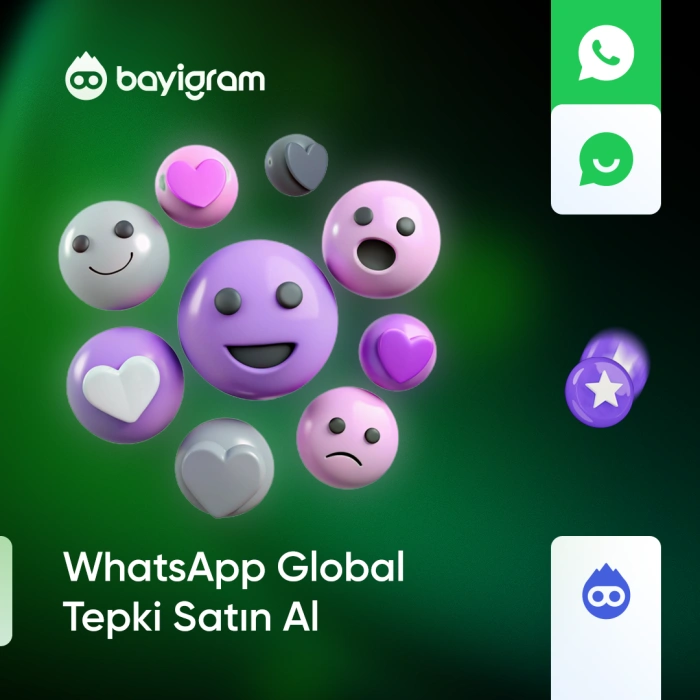 WhatsApp Global Tepki Satın Al