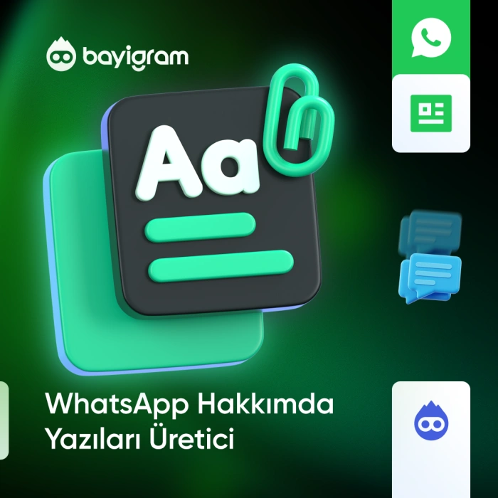 WhatsApp Hakkımda Yazıları Üretici