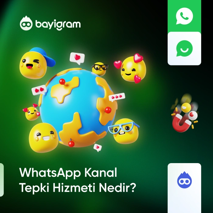WhatsApp Kanal Tepki Hizmeti Nedir?