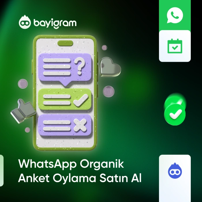 WhatsApp Organik Anket Oylama Satın Al