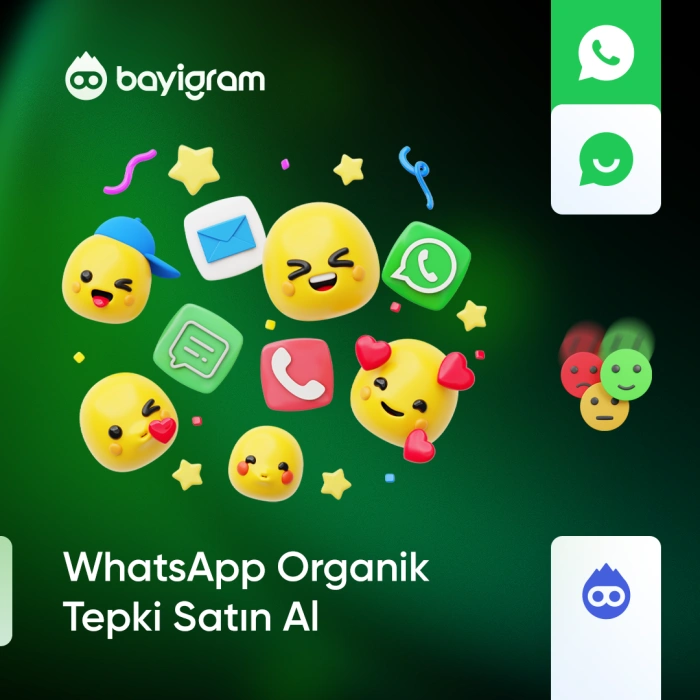 WhatsApp Organik Tepki Satın Al