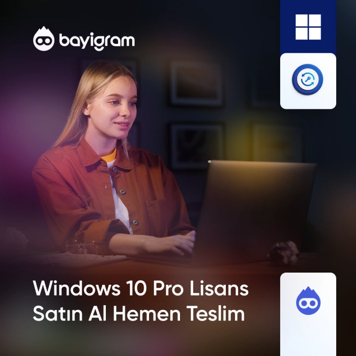 Windows 10 Pro Lisans Satın Al Hemen Teslim