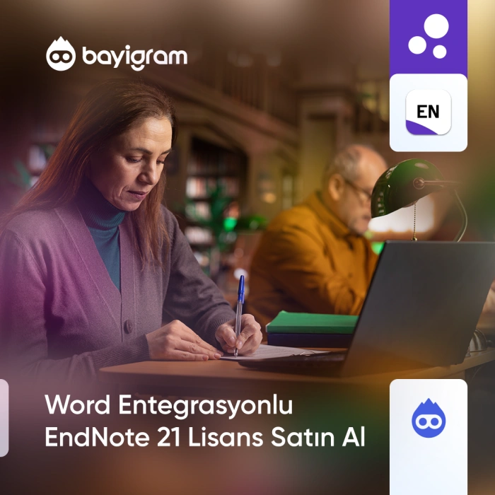 Word Entegrasyonlu EndNote 21 Lisans Satın Al