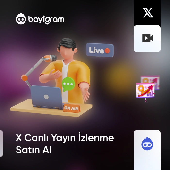 X Canlı Yayın İzlenme Satın Al X Canlı Yayın İzlenme Satın Al