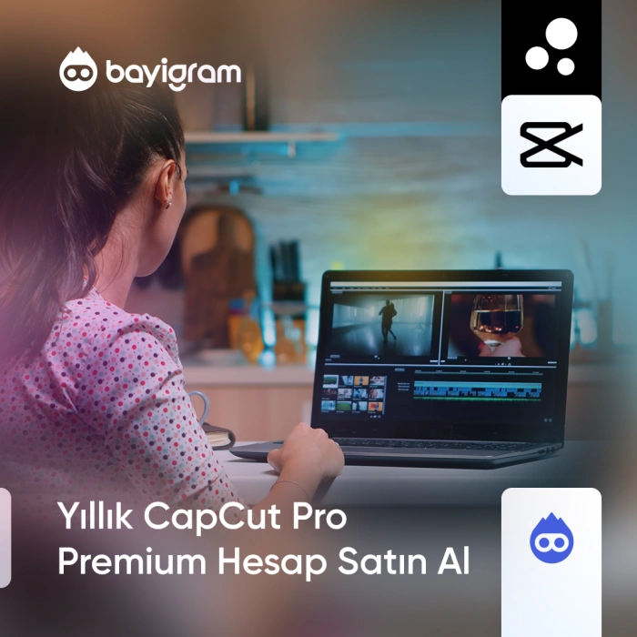 Yıllık CapCut Pro Premium Hesap Satın Al