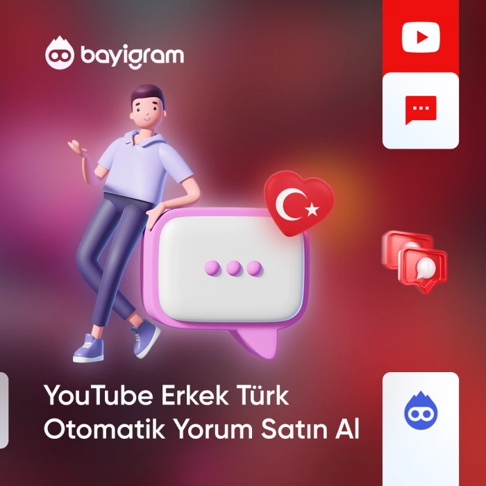 YouTube Erkek Türk Otomatik Yorum Satın Al