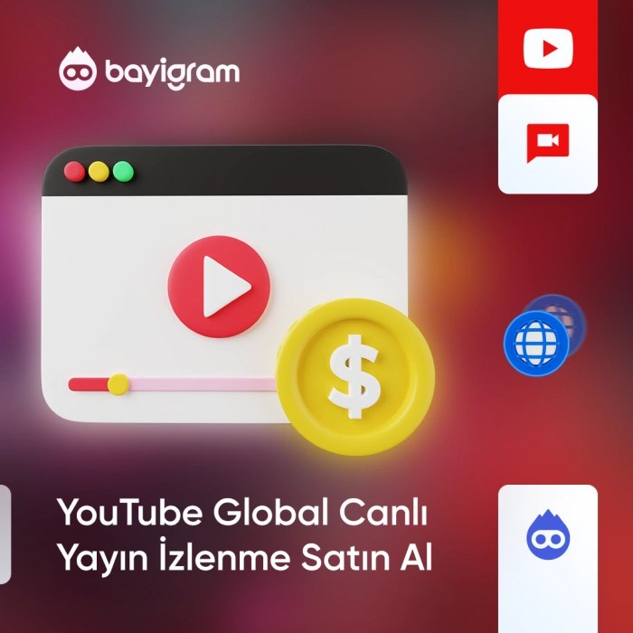 YouTube Global Canlı Yayın İzlenme Satın Al