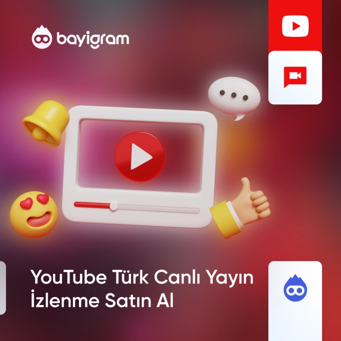 YouTube Türk Canlı Yayın İzlenme Satın Al