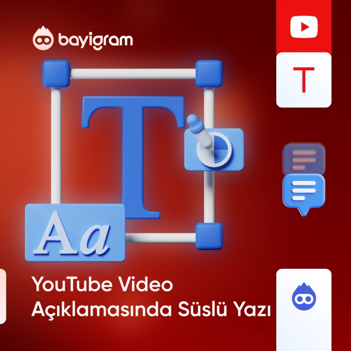 YouTube Video Açıklamasında Süslü Yazı