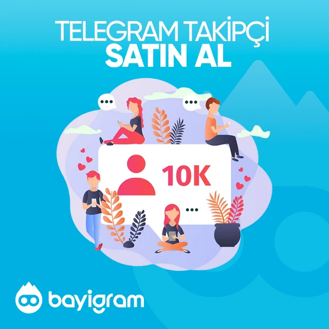 telegram takipçi satın al