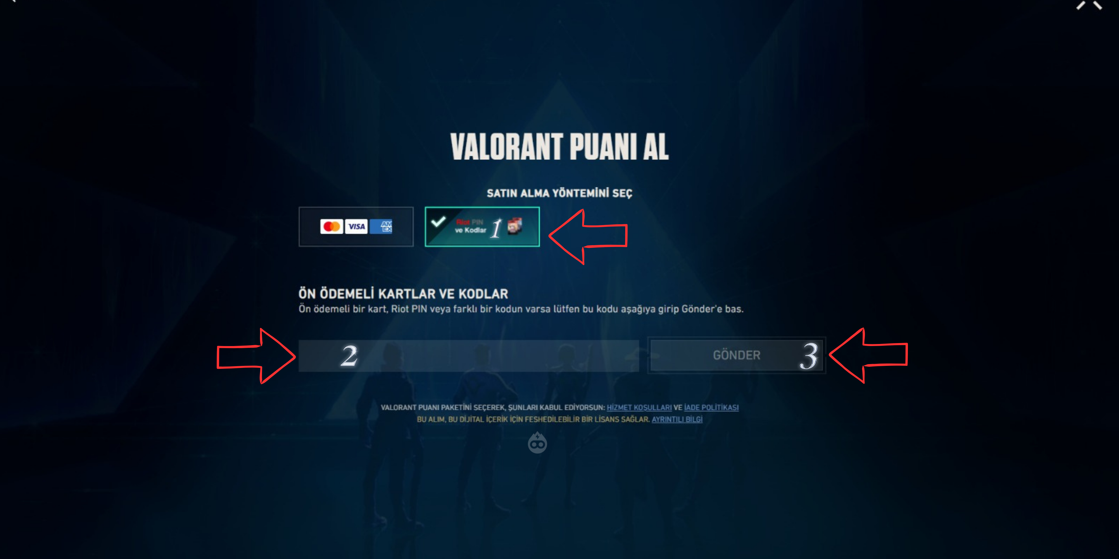 Valorant VP Nasıl Yüklenir