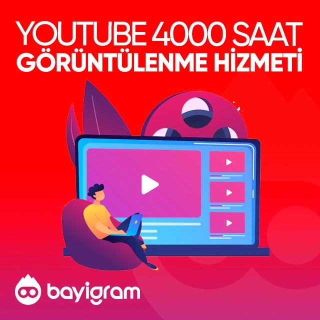 youtube 4000 saat görüntülenme hizmeti